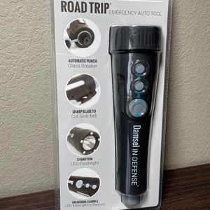 Damsel in Defense ROAD TRIP Rechargeable Emergency tool FLASHLIGHT ALARM NEW